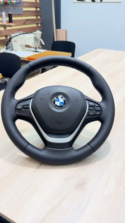 Руль BMW 3 серии (F30) — на выдачу — кадр из видео