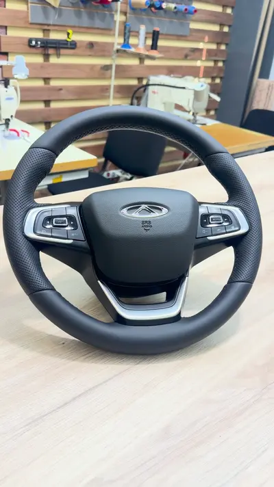 Руль Chery Tiggo 4 с подогревом — кадр из видео
