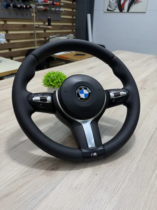 Перетяжка руля BMW M Sport F-серии — после