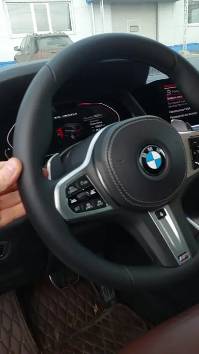 Перетяжка руля BMW X5 M — фото 2