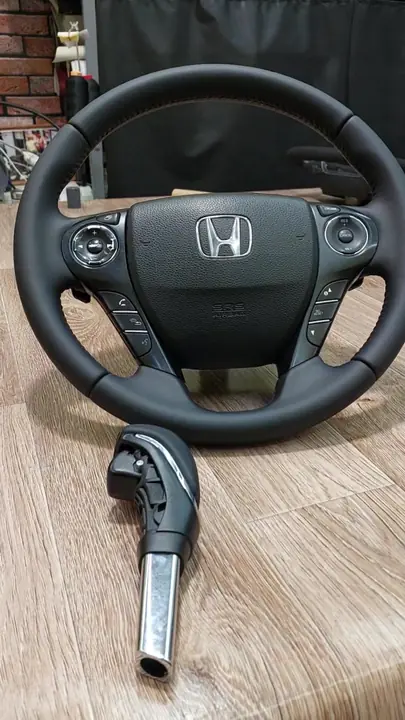 Перетяжка руля и ручки АКПП Honda Accord — фото 1