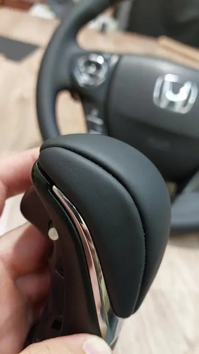 Перетяжка руля и ручки АКПП Honda Accord — фото 3