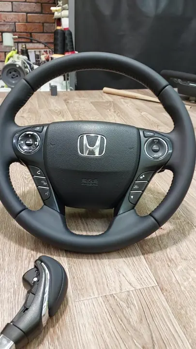 Перетяжка руля и ручки АКПП Honda Accord — фото 4