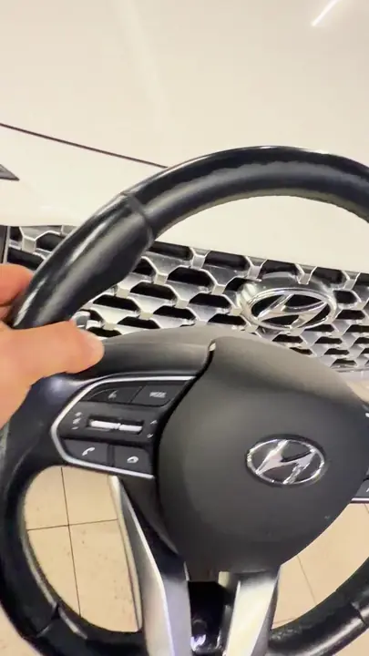 Перетяжка руля Hyundai Santa Fe — до