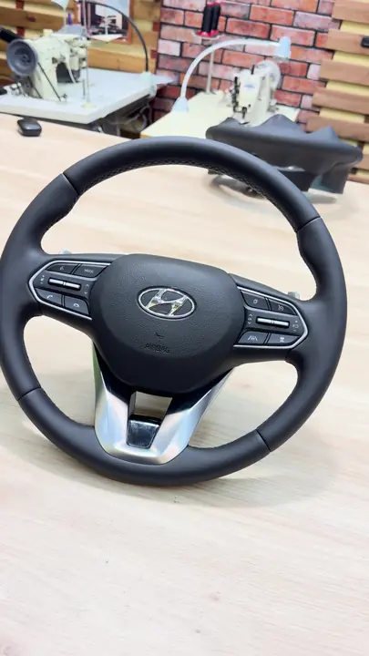 Перетяжка руля Hyundai Santa Fe — фото 2
