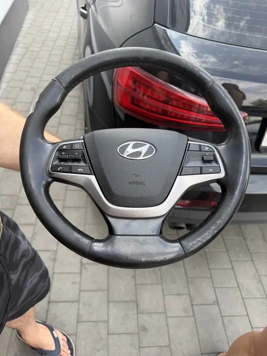 Перетяжка руля Hyundai Solaris — фото 3