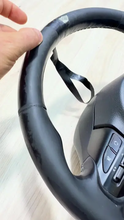 Перетяжка руля Kia — до