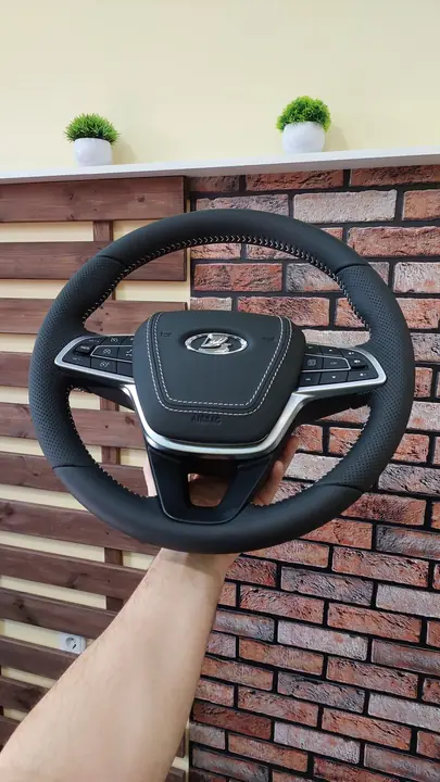Перетяжка руля Lada Vesta — после