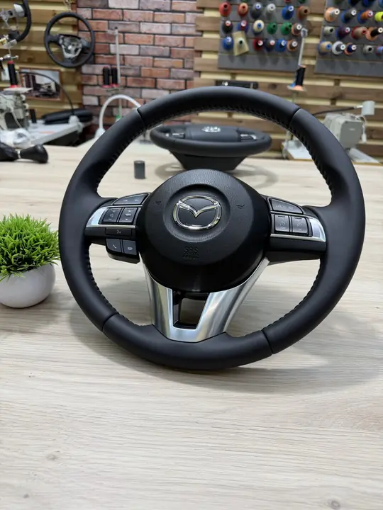 Перетяжка руля Mazda CX-5 — после