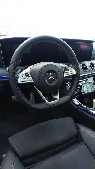 Перетяжка руля Mercedes-Benz E-класса — после