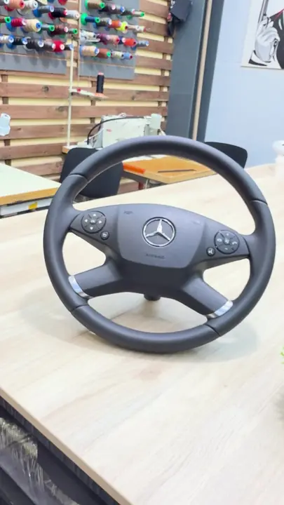 Перетяжка руля Mercedes-Benz E-класса (W212) — фото 3