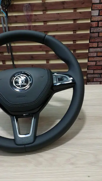 Перетяжка руля Skoda Superb с подогревом — фото 2