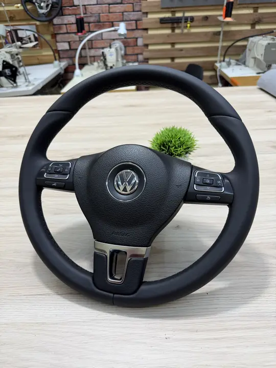 Перетяжка руля Volkswagen Multivan — фото 1